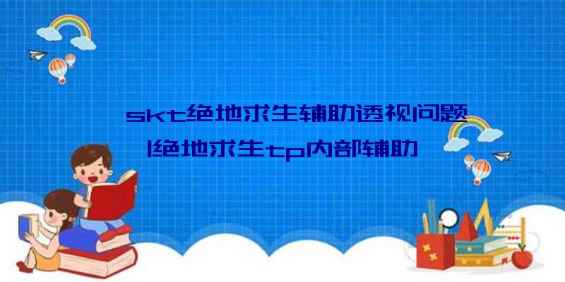 「skt绝地求生辅助透视问题」|绝地求生tp内部辅助